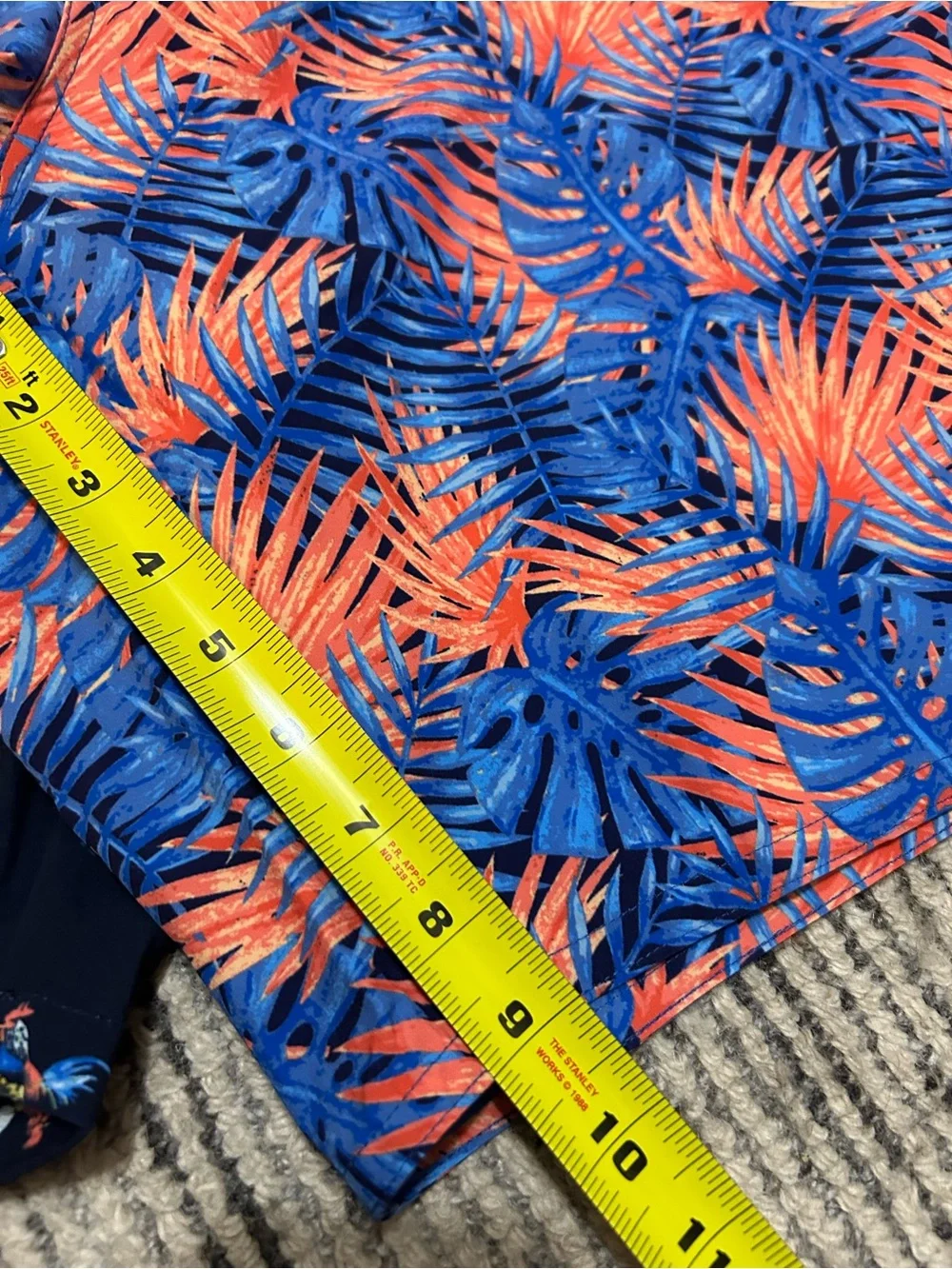 Westport Lifestyle Swim Shorts 3XT Tropical Rooster Print Swim Trunks Lot of 2